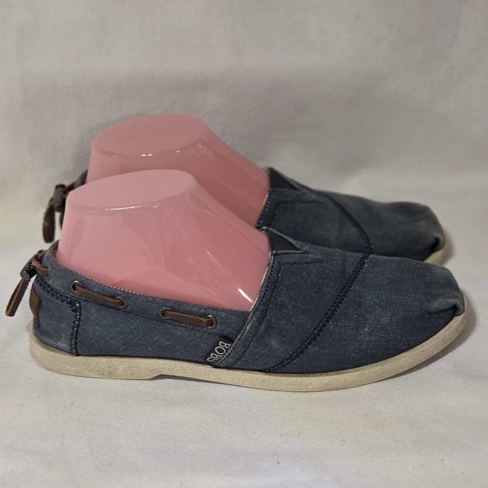 Bobs Sketcher Memory Foam Jean Shoe Size 8